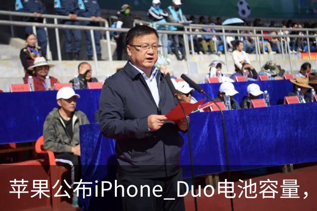 苹果公布iPhone Duo电池容量，Gurman称预购开放是「重大错误」